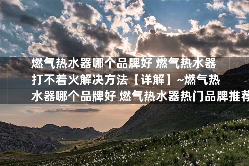 燃气热水器哪个品牌好 燃气热水器打不着火解决方法【详解】~燃气热水器哪个品牌好 燃气热水器热门品牌推荐【详解】